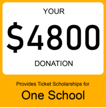 $4800 donation provides one school scholarship.